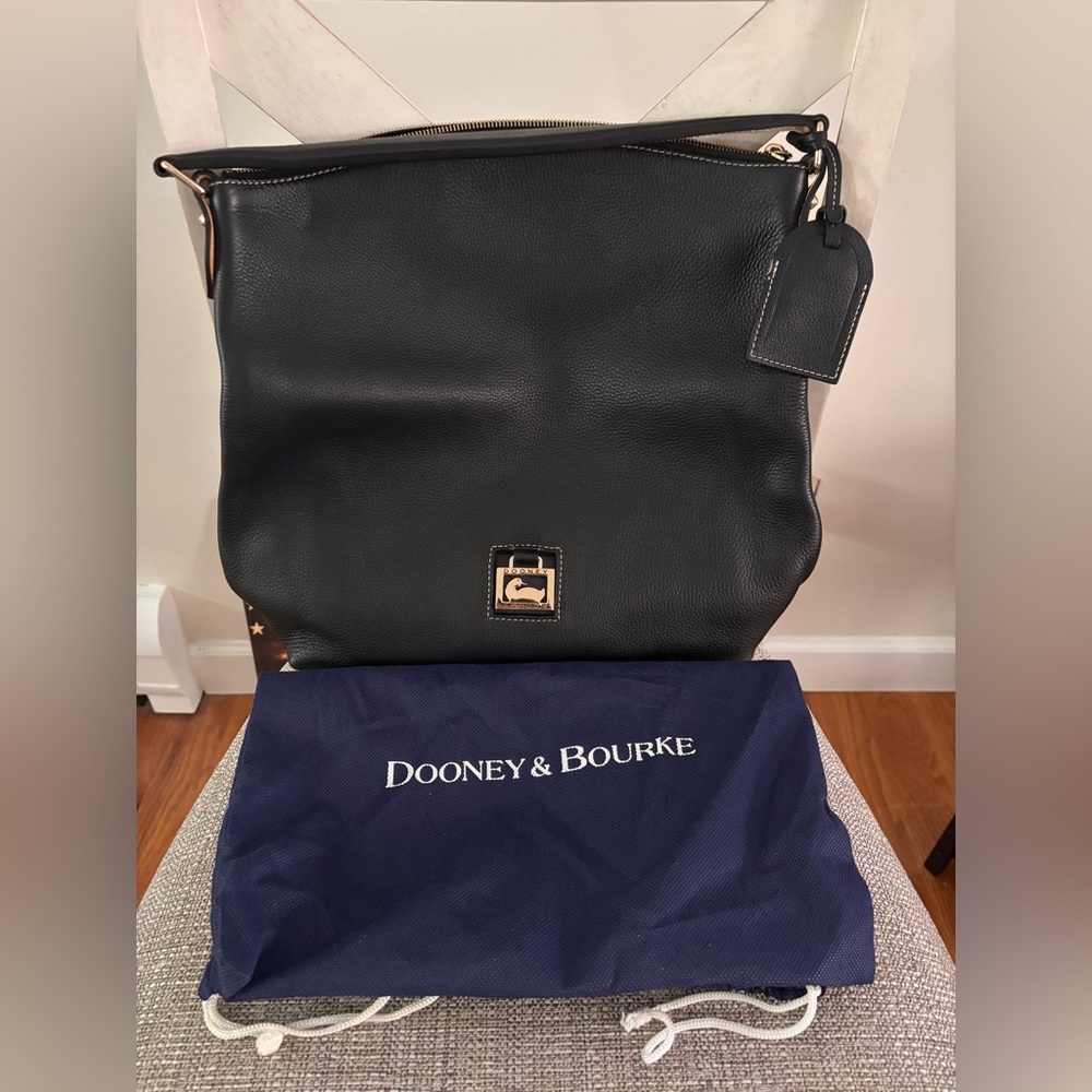 Dooney & Bourke Black Leather Shoulder Bag